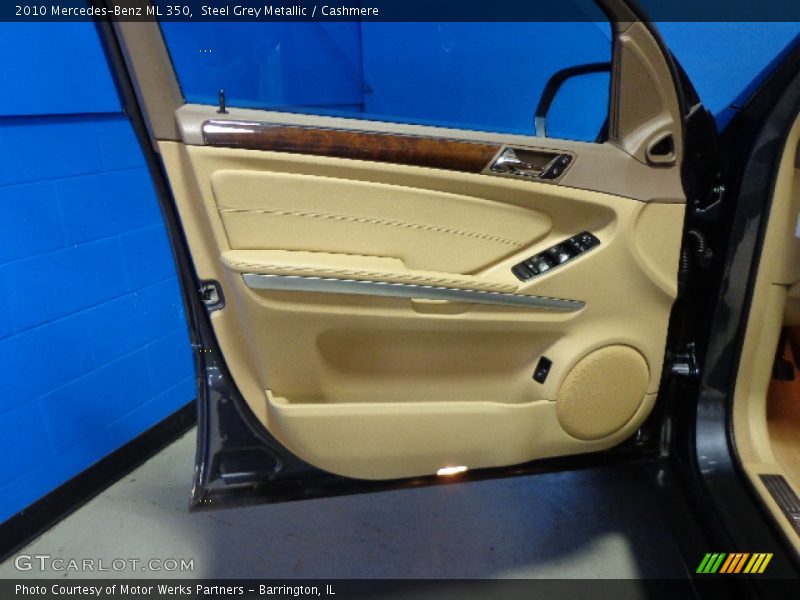 Steel Grey Metallic / Cashmere 2010 Mercedes-Benz ML 350