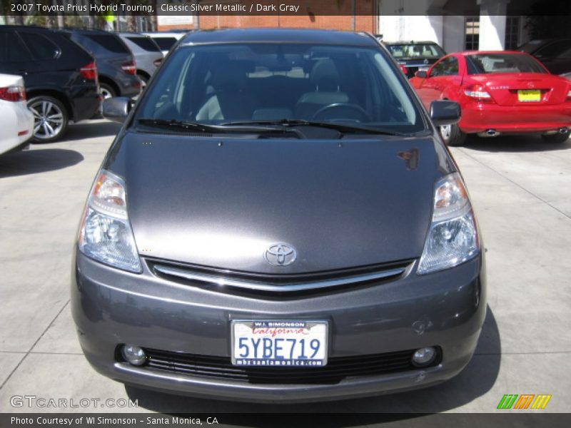 Classic Silver Metallic / Dark Gray 2007 Toyota Prius Hybrid Touring