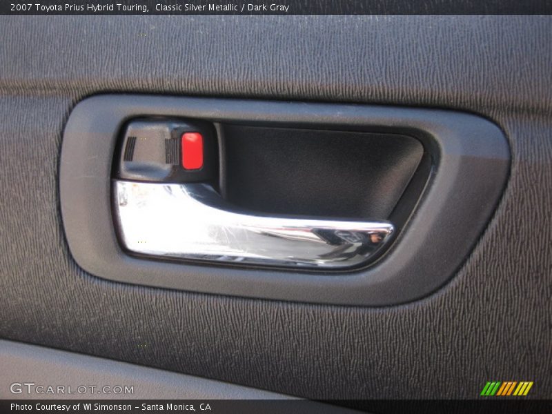Classic Silver Metallic / Dark Gray 2007 Toyota Prius Hybrid Touring