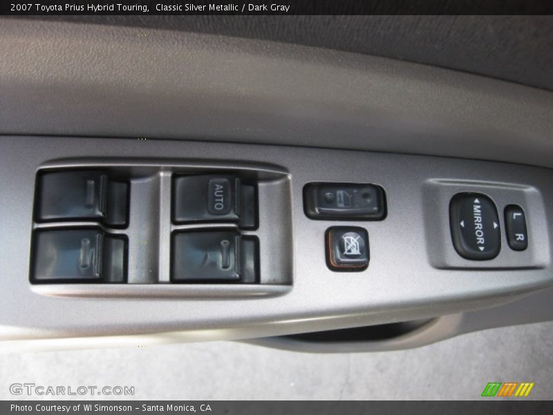 Classic Silver Metallic / Dark Gray 2007 Toyota Prius Hybrid Touring