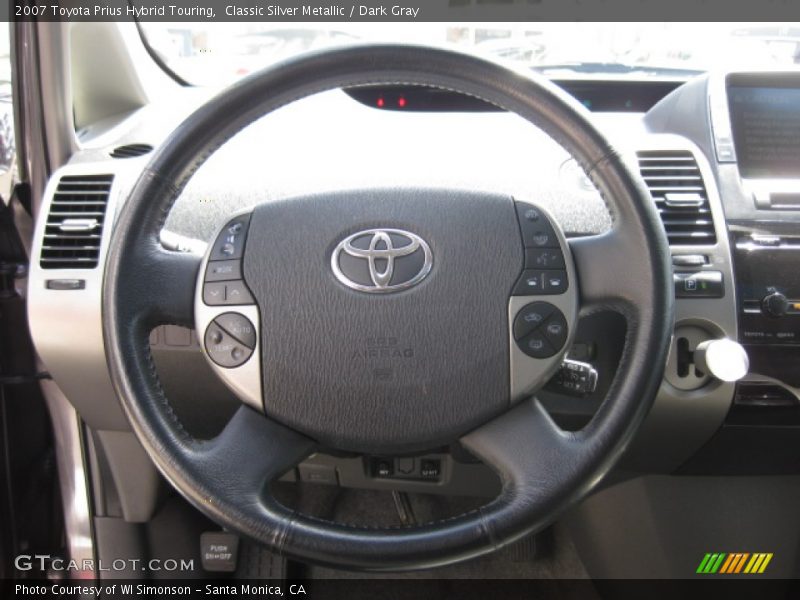 Classic Silver Metallic / Dark Gray 2007 Toyota Prius Hybrid Touring