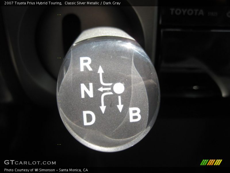 Classic Silver Metallic / Dark Gray 2007 Toyota Prius Hybrid Touring