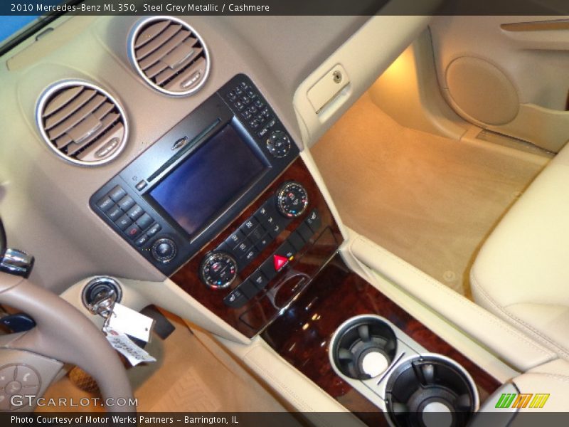 Steel Grey Metallic / Cashmere 2010 Mercedes-Benz ML 350