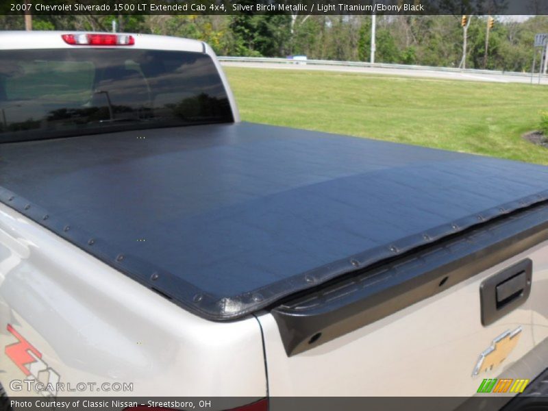 Silver Birch Metallic / Light Titanium/Ebony Black 2007 Chevrolet Silverado 1500 LT Extended Cab 4x4