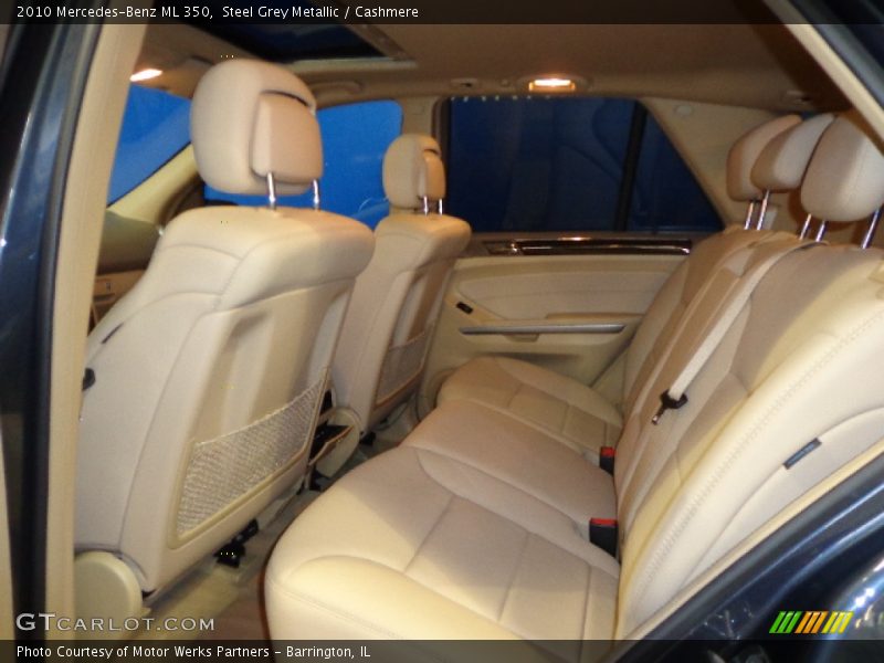 Steel Grey Metallic / Cashmere 2010 Mercedes-Benz ML 350