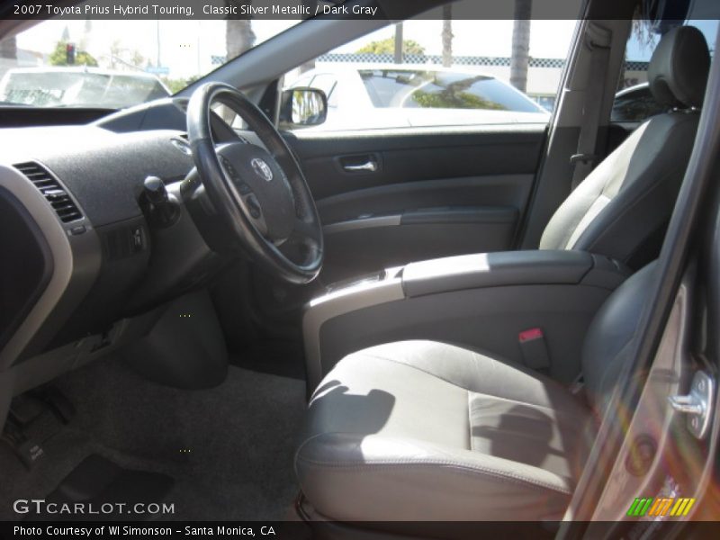 Classic Silver Metallic / Dark Gray 2007 Toyota Prius Hybrid Touring
