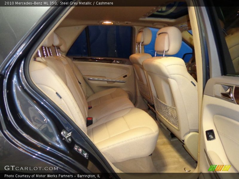 Steel Grey Metallic / Cashmere 2010 Mercedes-Benz ML 350
