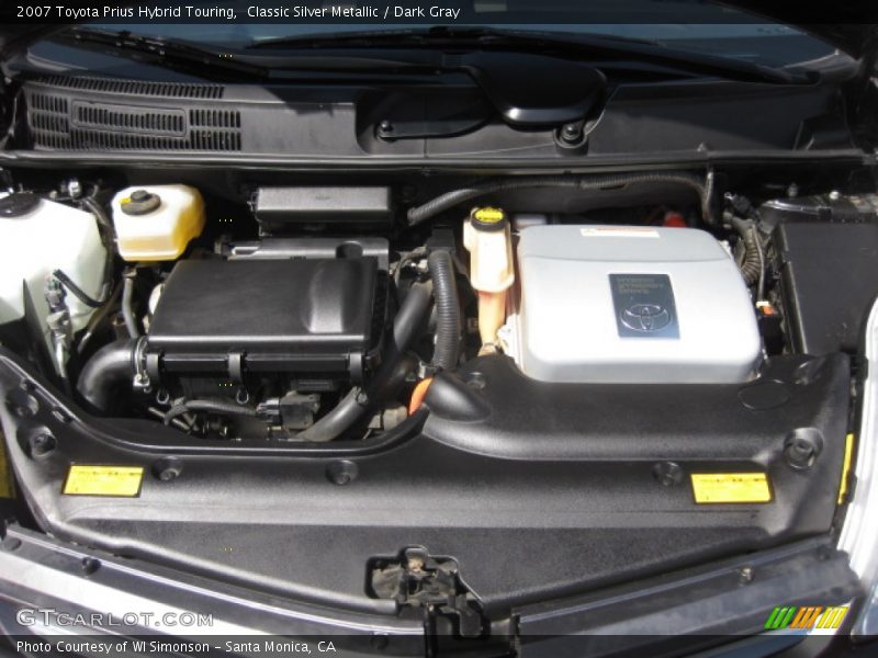 Classic Silver Metallic / Dark Gray 2007 Toyota Prius Hybrid Touring