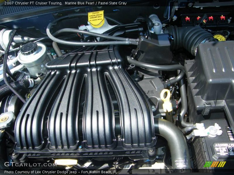 Marine Blue Pearl / Pastel Slate Gray 2007 Chrysler PT Cruiser Touring