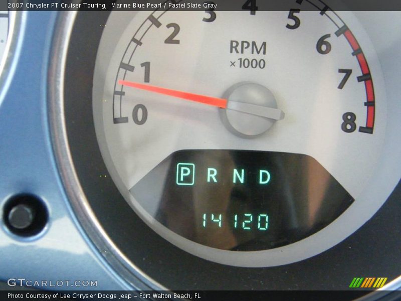 Marine Blue Pearl / Pastel Slate Gray 2007 Chrysler PT Cruiser Touring