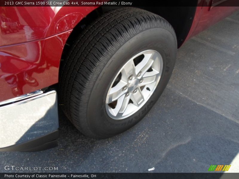 Sonoma Red Metallic / Ebony 2013 GMC Sierra 1500 SLE Crew Cab 4x4