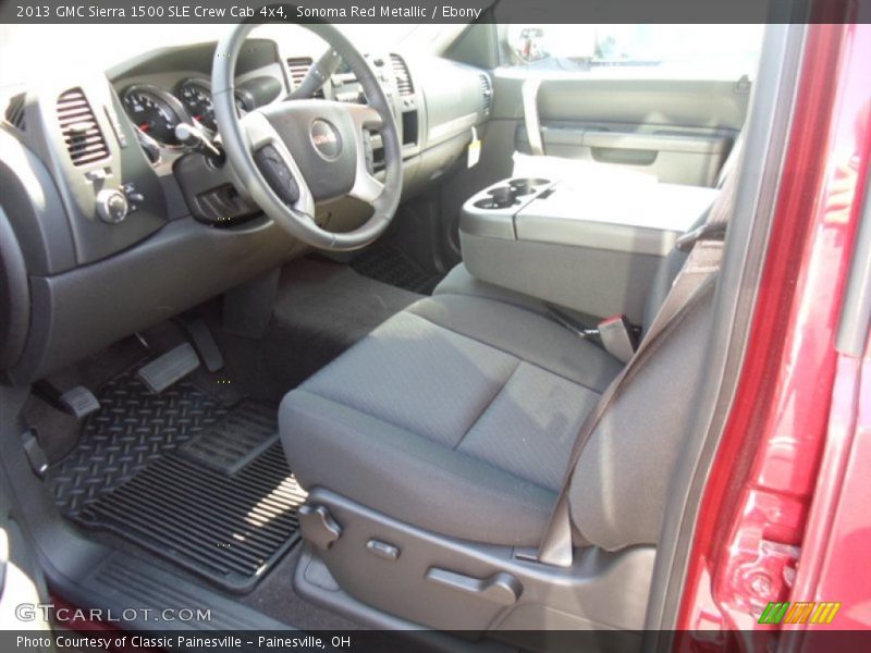 Sonoma Red Metallic / Ebony 2013 GMC Sierra 1500 SLE Crew Cab 4x4