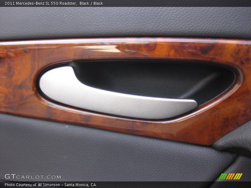 Black / Black 2011 Mercedes-Benz SL 550 Roadster
