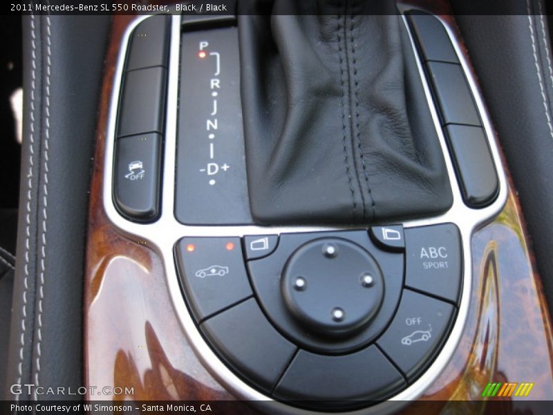 Black / Black 2011 Mercedes-Benz SL 550 Roadster
