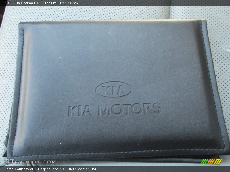 Titanium Silver / Gray 2012 Kia Optima EX