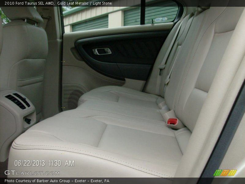 Gold Leaf Metallic / Light Stone 2010 Ford Taurus SEL AWD