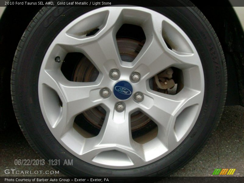  2010 Taurus SEL AWD Wheel