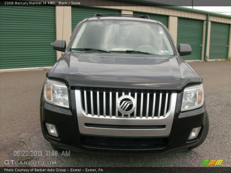 Black / Stone 2008 Mercury Mariner I4 4WD