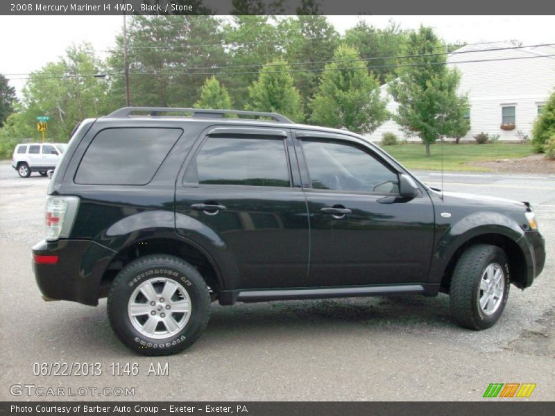 Black / Stone 2008 Mercury Mariner I4 4WD