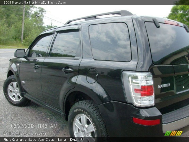 Black / Stone 2008 Mercury Mariner I4 4WD