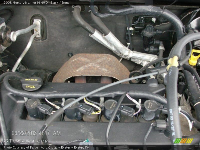 Black / Stone 2008 Mercury Mariner I4 4WD