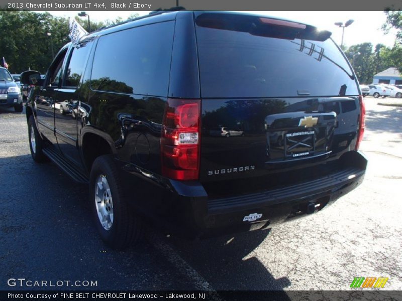Black / Ebony 2013 Chevrolet Suburban LT 4x4