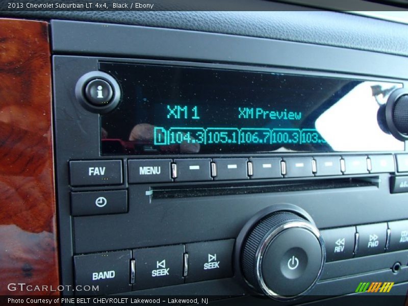 Black / Ebony 2013 Chevrolet Suburban LT 4x4