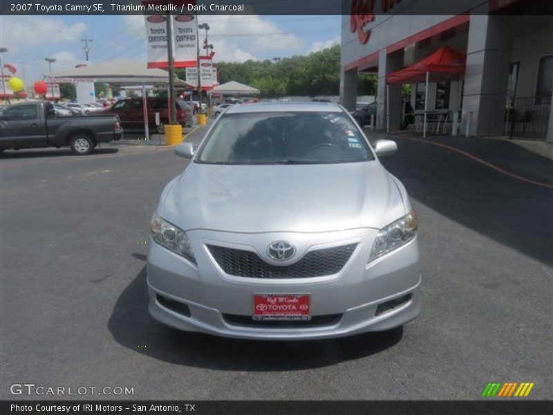 Titanium Metallic / Dark Charcoal 2007 Toyota Camry SE
