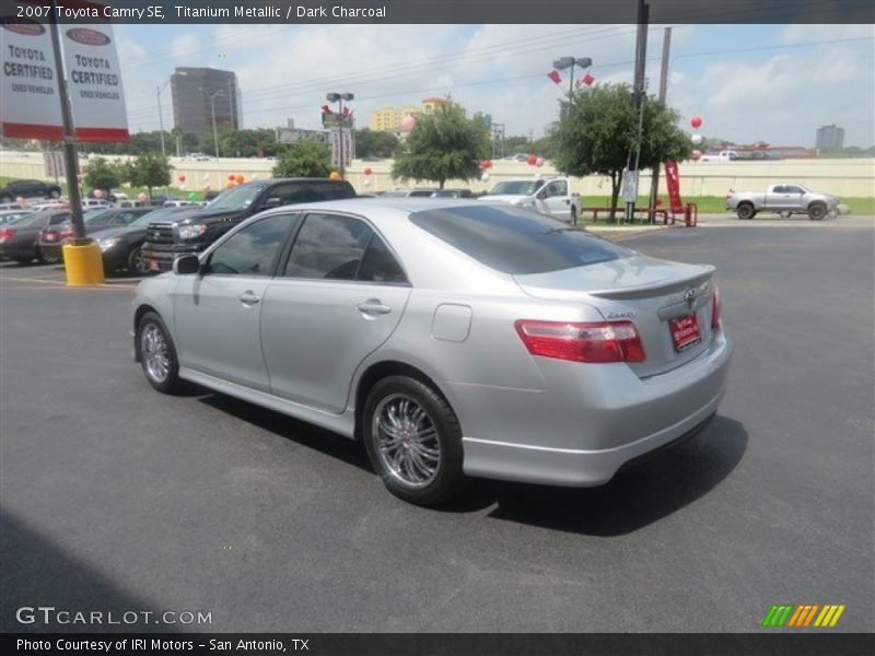 Titanium Metallic / Dark Charcoal 2007 Toyota Camry SE