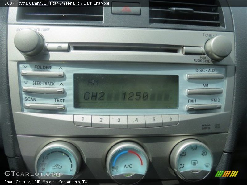 Titanium Metallic / Dark Charcoal 2007 Toyota Camry SE