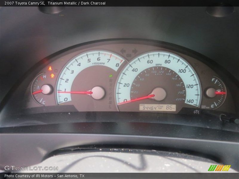Titanium Metallic / Dark Charcoal 2007 Toyota Camry SE