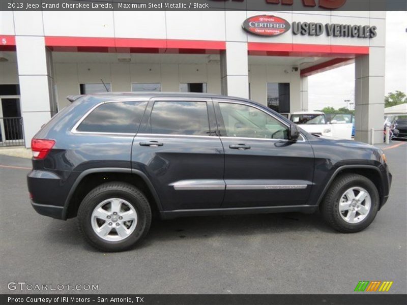 Maximum Steel Metallic / Black 2013 Jeep Grand Cherokee Laredo