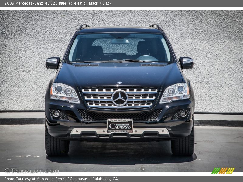 Black / Black 2009 Mercedes-Benz ML 320 BlueTec 4Matic
