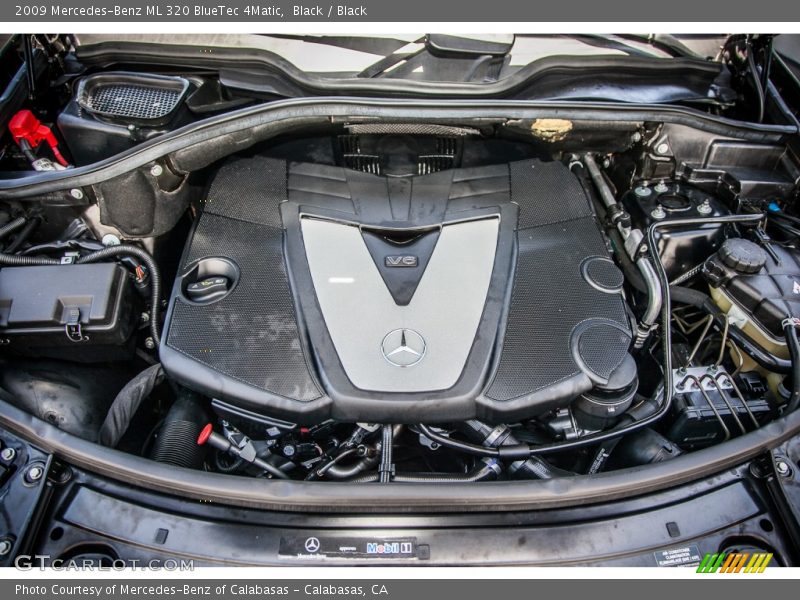 Black / Black 2009 Mercedes-Benz ML 320 BlueTec 4Matic