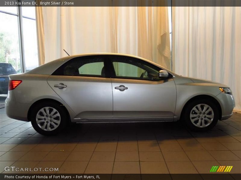 Bright Silver / Stone 2013 Kia Forte EX
