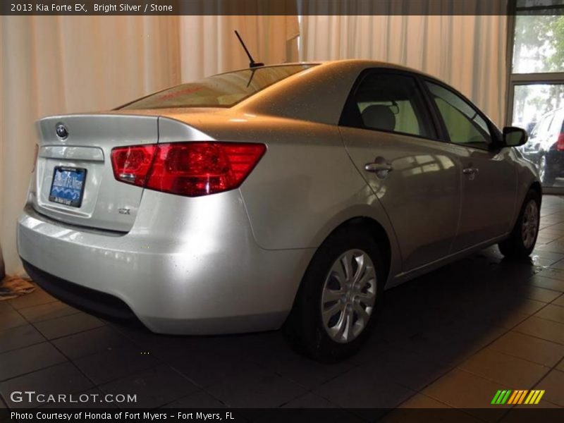Bright Silver / Stone 2013 Kia Forte EX