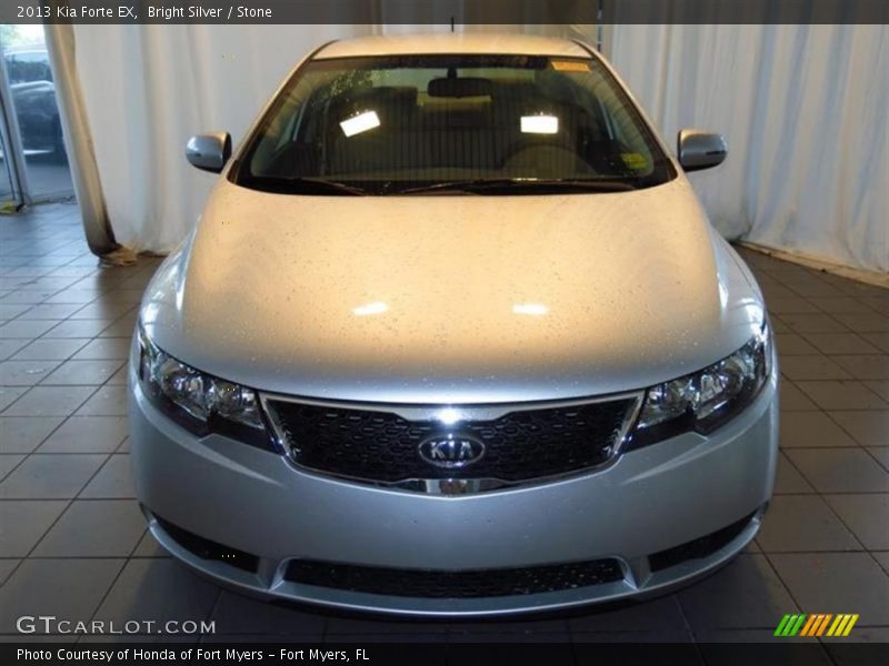 Bright Silver / Stone 2013 Kia Forte EX