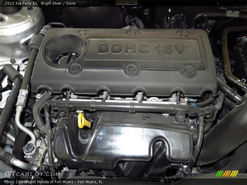  2013 Forte EX Engine - 2.0 Liter DOHC 16-Valve CVVT 4 Cylinder