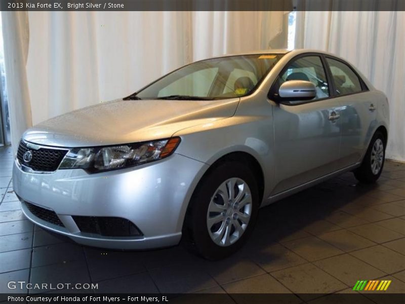 Bright Silver / Stone 2013 Kia Forte EX