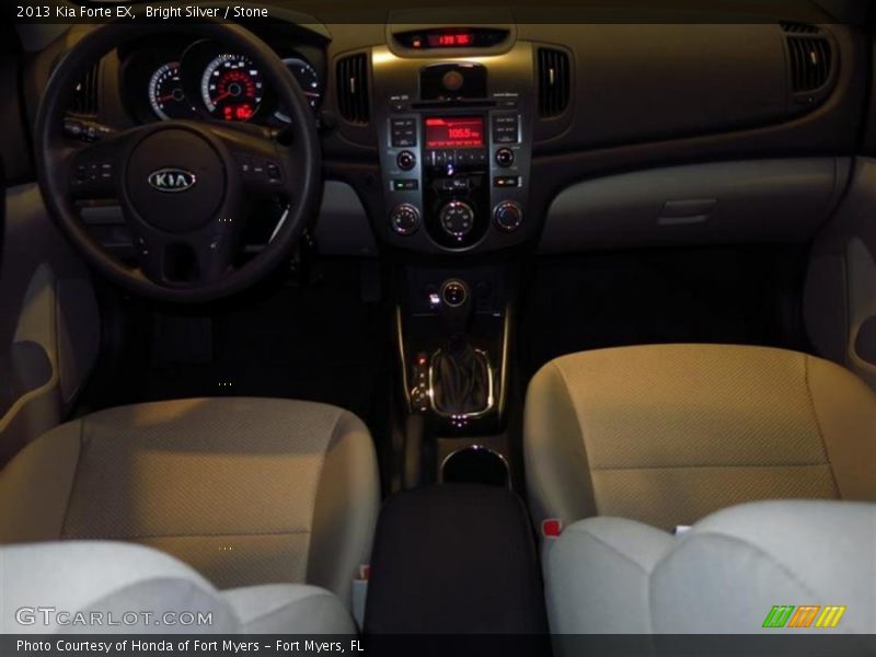 Bright Silver / Stone 2013 Kia Forte EX