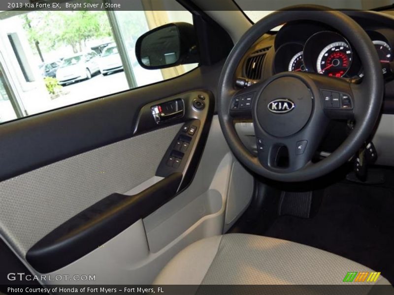 Bright Silver / Stone 2013 Kia Forte EX