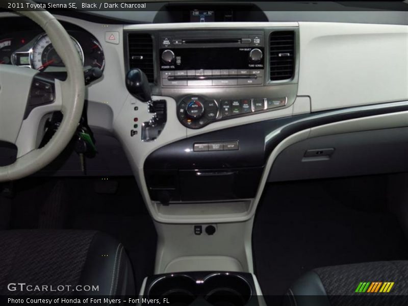 Black / Dark Charcoal 2011 Toyota Sienna SE