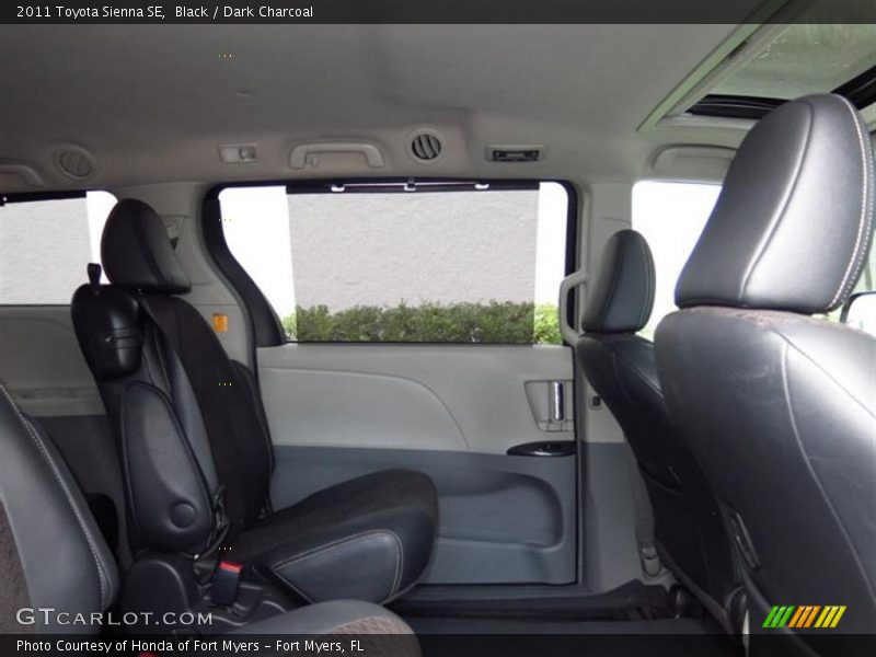 Black / Dark Charcoal 2011 Toyota Sienna SE