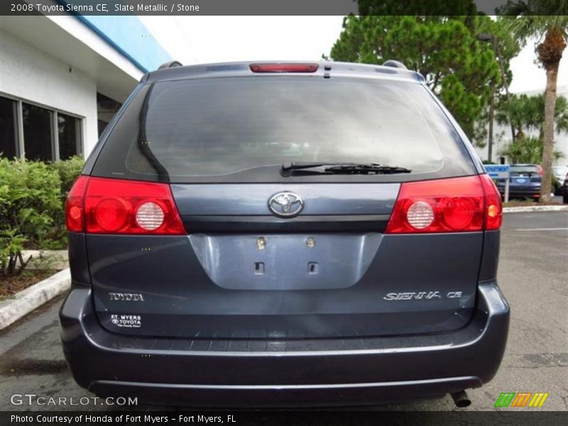 Slate Metallic / Stone 2008 Toyota Sienna CE