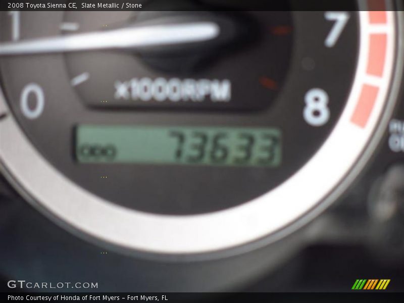 Slate Metallic / Stone 2008 Toyota Sienna CE