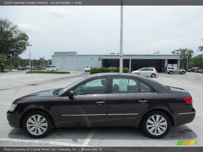  2009 Sonata Limited Cocoa Metallic