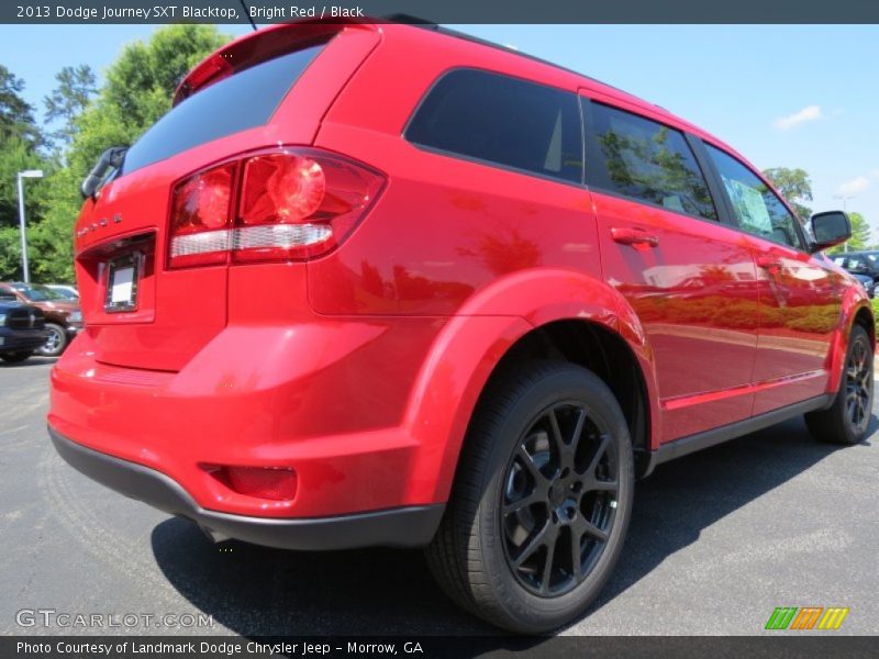  2013 Journey SXT Blacktop Bright Red