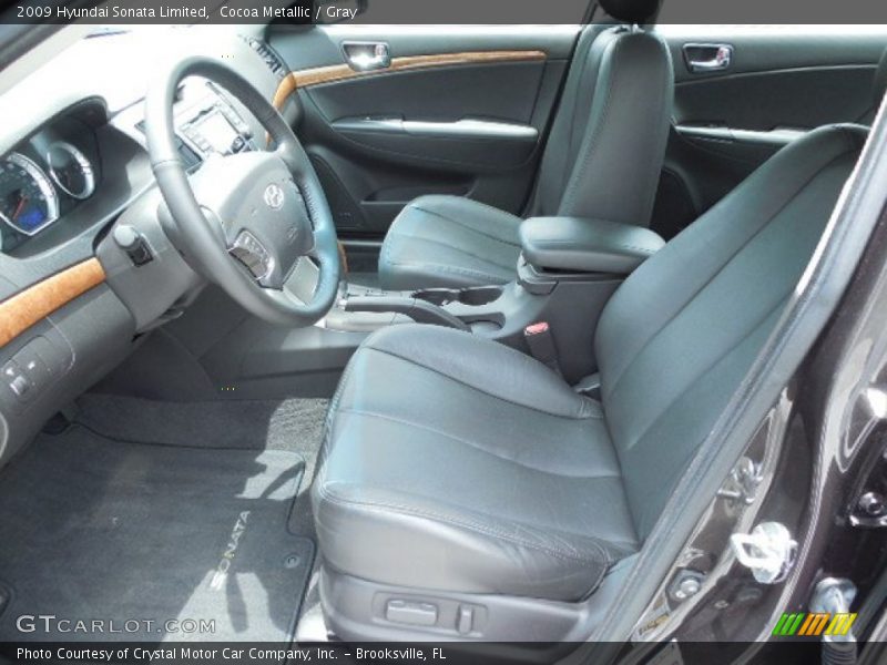  2009 Sonata Limited Gray Interior