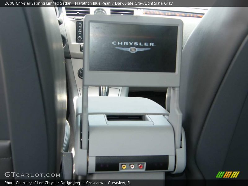 Marathon Blue Pearl / Dark Slate Gray/Light Slate Gray 2008 Chrysler Sebring Limited Sedan