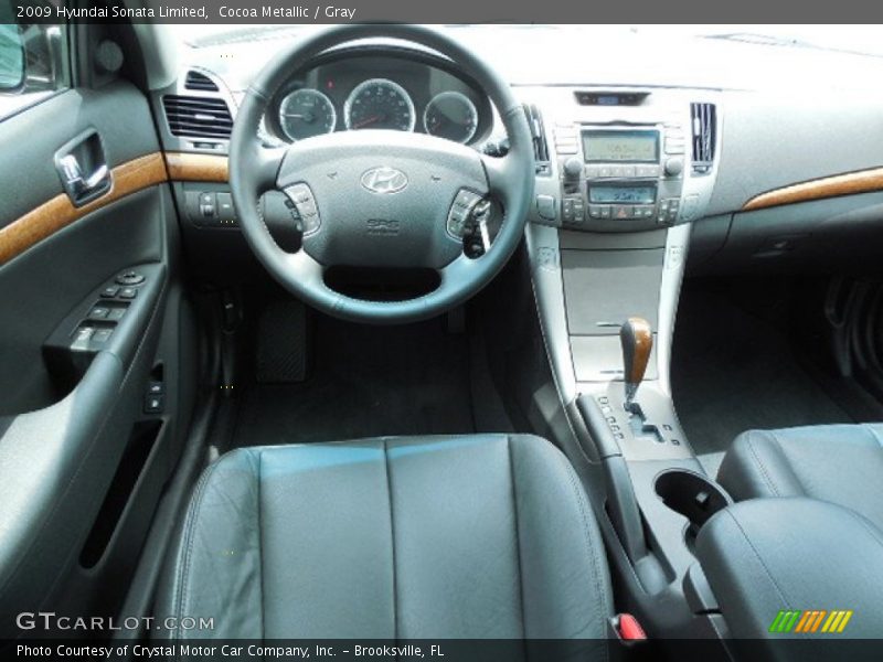 Dashboard of 2009 Sonata Limited